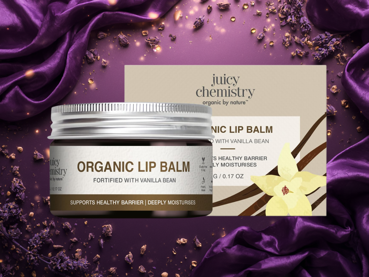 Juicy Chemistry Organic Lip Balm Review: Is It the Best Natural Lip Balm for Dry & Sensitive Lips?